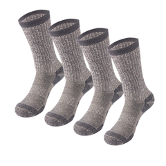 Shift-Ready Merino Wool Sock Pack | 4 Pairs for Long Workdays