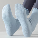 Mighty Ladies Yoga Socks – Anti-Slip Breathable Cotton for Enhanced Comfort and Stability During Workouts 0